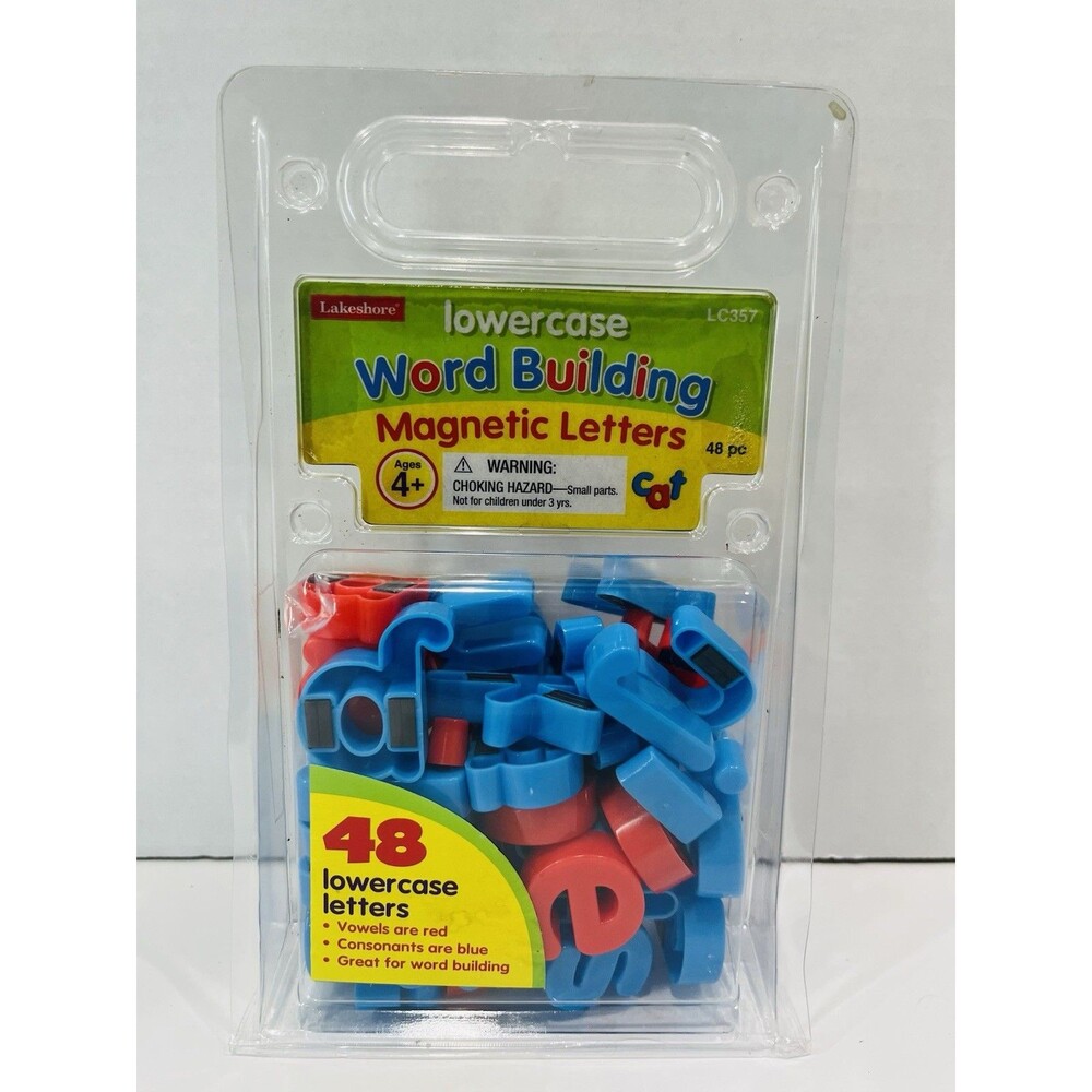Lakeshore Learning Set Of Lowercase Magnetic Letters 48 Pack
